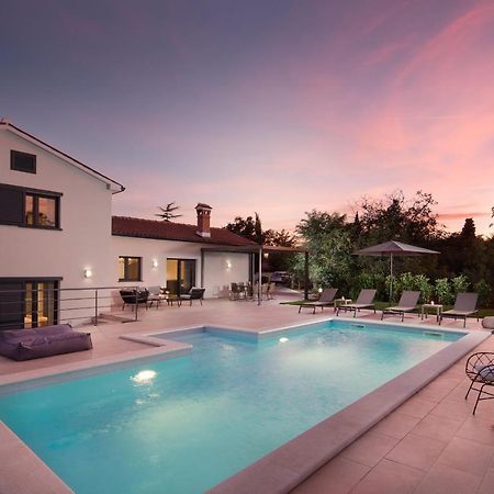 Villa Del Sol With Large Garden Perfect For Families Labin  Exterior photo